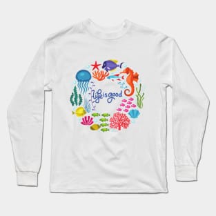 ocean life Long Sleeve T-Shirt